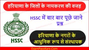 Founder Of Haryana District Wise|Haryana District Name List In Hindi|Haryana GK Best Notes